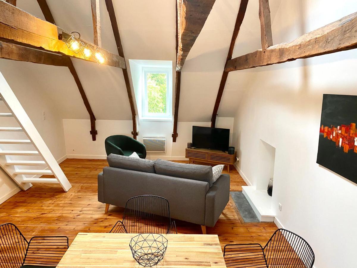 Appartement Le Lit De L Odet Кимпер Екстериор снимка
